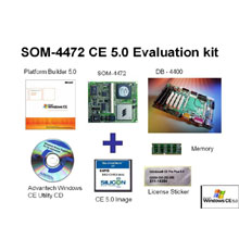 CE 5.0 Eval. Kit- SOM-4472 - Complete Windows CE 5.0 Implementation Package for SOM-4472