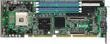 PCA-6187 - Socket 478 Pentium® 4/Celeron® D/Celeron
Processor Card with VGA/Dual GbE LAN/SCSI