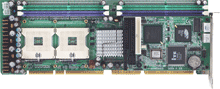 PCA-6289 - Socket 604 Dual Xeon®/LV Xeon
Processor Card with VGA/Dual
GbE LAN